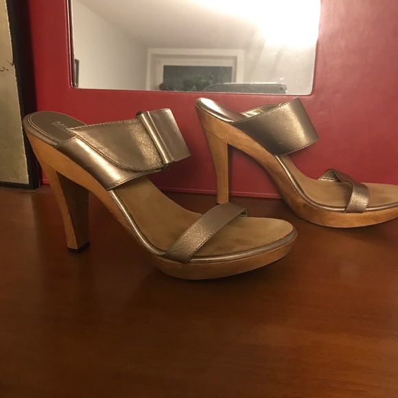 MICHAEL Michael Kors wooden heel platform sandal - Picture 2 of 3
